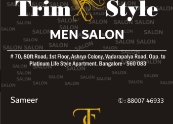 Trim & Style E-City 1: Men Hair Cut + Shampoo + Conditioner + Styling